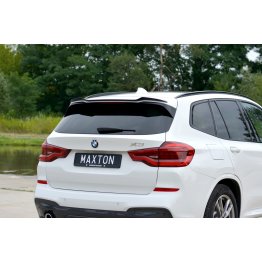 Накладка сплиттер на спойлер багажника на BMW X3 G01 M-Pack